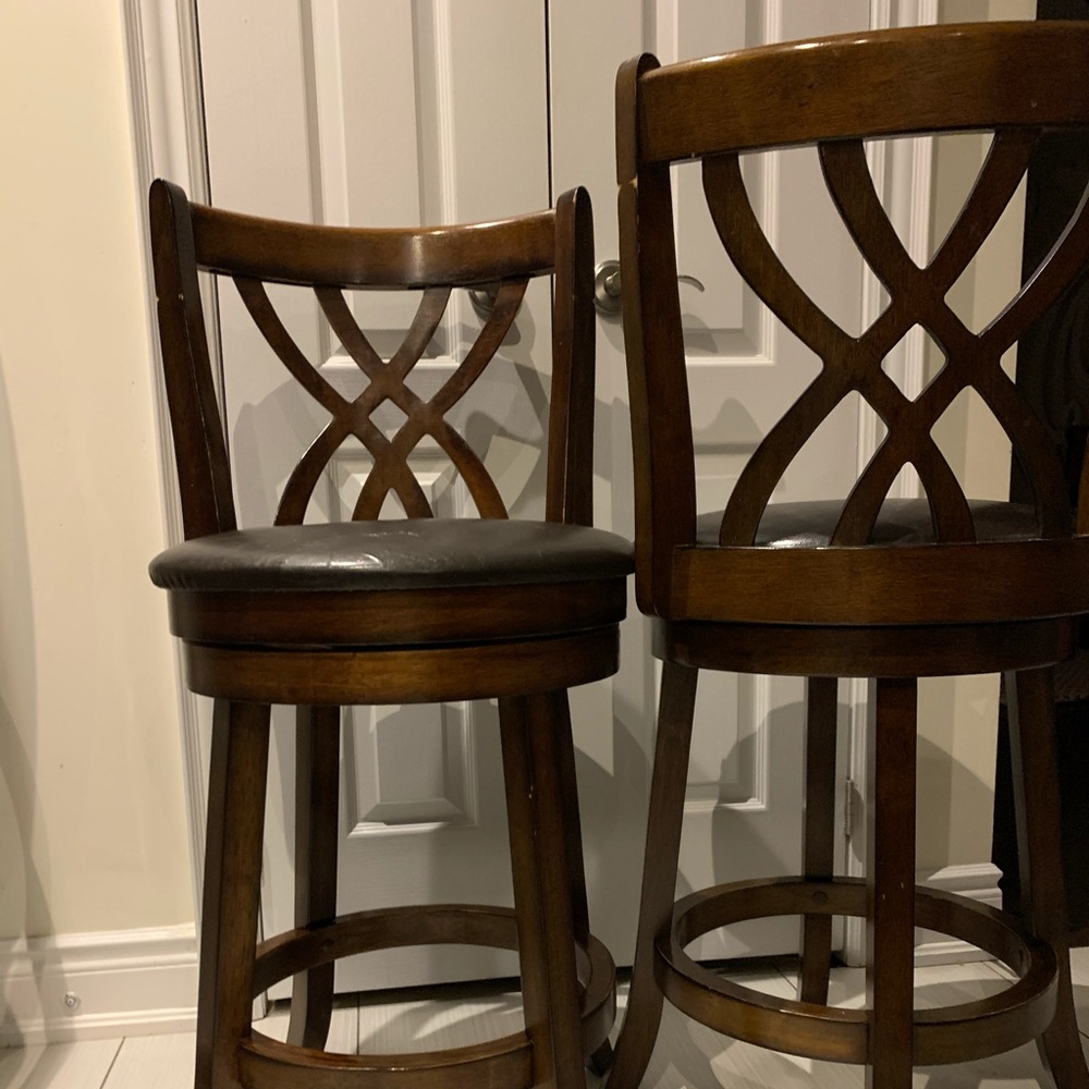 Two pier one chairs